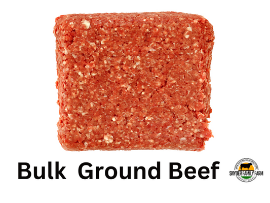 Bulk Ground Beef [Local Pick Up ONLY]